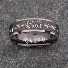 Load image into Gallery viewer, SAVED BY GRACE ✝️ DESIGNER RING - 60% OFF 😍  FREE BRACELET W/PURCH  ⭐️⭐️⭐️⭐️⭐️ REVIEWS
