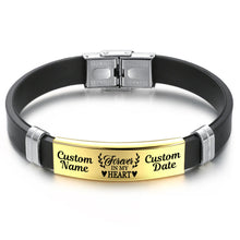 Load image into Gallery viewer, FOREVER IN MY HEART ❤️ CUSTOMIZED BRACELET
