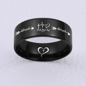 FAITH HOPE LOVE RING ❤️ 70% OFF 😍 ⭐⭐⭐⭐⭐ REVIEWS