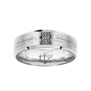 LOVE GOD-LOVE PEOPLE 🥰 DESIGNER RING 😍 70% OFF ⭐⭐⭐⭐⭐ REVIEWS