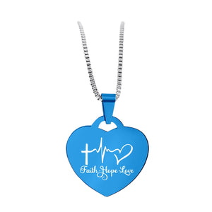 FAITH HOPE LOVE NECKLACE ❤️ 60% OFF 😍 ⭐️⭐️⭐️⭐️⭐️ REVIEWS