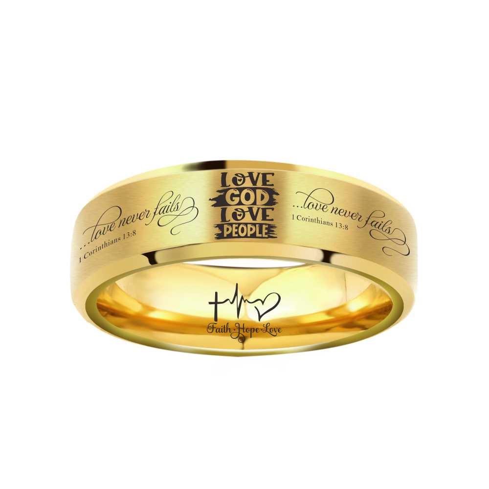 LOVE GOD-LOVE PEOPLE 🥰 DESIGNER RING 😍 70% OFF ⭐⭐⭐⭐⭐ REVIEWS