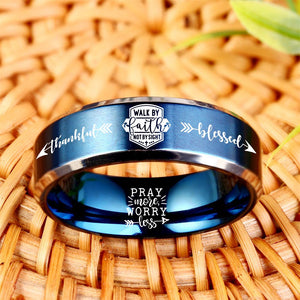 WALK BY FAITH ✝️ DESIGNER RING - 60% OFF 😍  FREE BRACELET W/PURCH ⭐️⭐️⭐️⭐️⭐️ REVIEWS