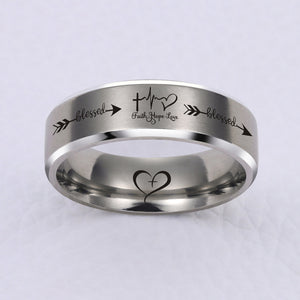 FAITH HOPE LOVE RING ❤️ 70% OFF 😍 ⭐⭐⭐⭐⭐ REVIEWS