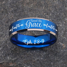 Load image into Gallery viewer, SAVED BY GRACE ✝️ DESIGNER RING - 60% OFF 😍  FREE BRACELET W/PURCH  ⭐️⭐️⭐️⭐️⭐️ REVIEWS
