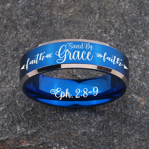 SAVED BY GRACE ✝️ DESIGNER RING - 60% OFF 😍  FREE BRACELET W/PURCH  ⭐️⭐️⭐️⭐️⭐️ REVIEWS