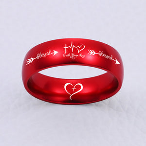 FAITH HOPE LOVE RING ❤️ 70% OFF 😍 ⭐⭐⭐⭐⭐ REVIEWS