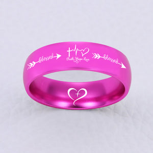 FAITH HOPE LOVE RING ❤️ 70% OFF 😍 ⭐⭐⭐⭐⭐ REVIEWS