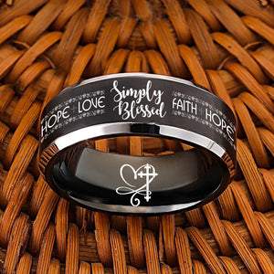 SIMPLY BLESSED 🥰 DESIGNER RING - 65% OFF 😍 FREE BRACELET W/PURCH ⭐⭐⭐⭐⭐ REVIEWS