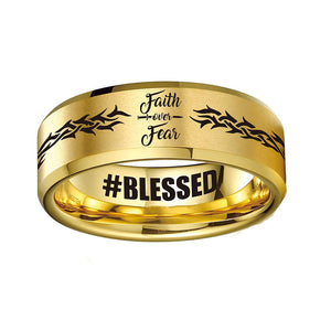 FOF #BLESSED ❤️ DESIGNER RING 🤩 70% OFF ⭐⭐⭐⭐⭐ REVIEWS