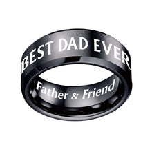 Load image into Gallery viewer, BEST DAD EVER 🤩 KEEPSAKE RING 70% OFF ⭐⭐⭐⭐⭐ REVIEWS
